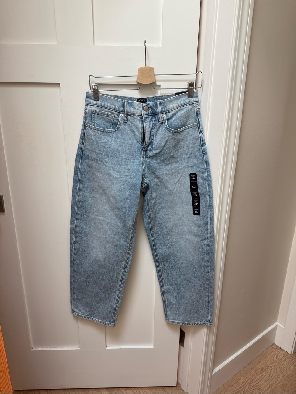 J. Crew Women's NWT Slim Barrel Jean Blue size 26P
